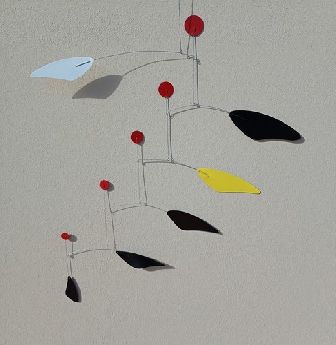 Scultura mobile metallo - scultura,