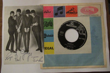 THE BEATLES (7"- ITALY) QMSP 16389 "MICHELLE" (RARE REPRINT U.K. LOGO) PARLOPHON