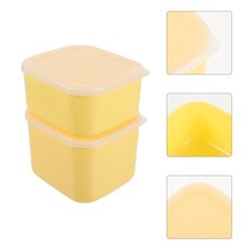  2 Pcs Porta Formaggio Contenitore Di Stoccaggio Del Conservazione