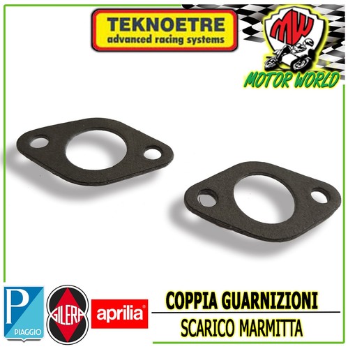 Coppia guarnizioni scarico - di,