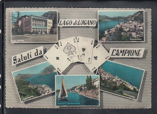 Cartolina lago lugano - di,