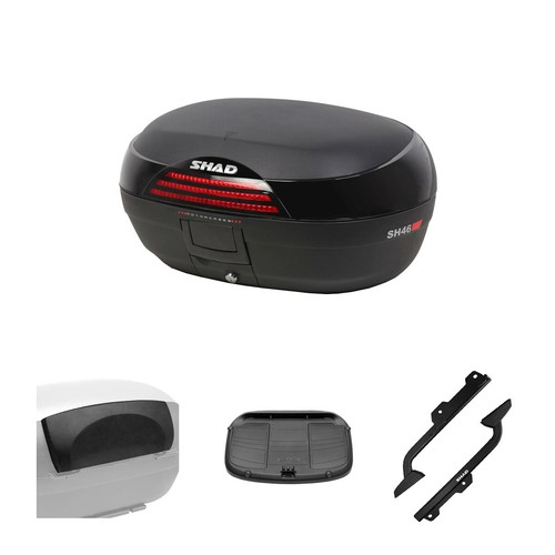 Kit bauletto shad sh46 - bauletto, nero