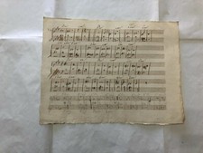 ANTICO VECCHIO MANOSCRITTO