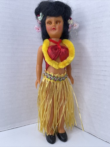 Bambola vintage hula girl - bambola,