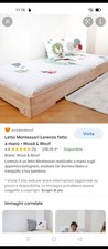 letto per bimbi Montessoriano
