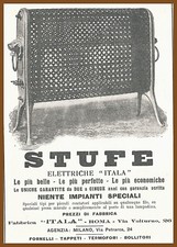 ADVERTISING 1920 ITALY ROME