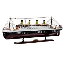 Modello di nave Titanic legno modello di nave nave 80cm nessun kit