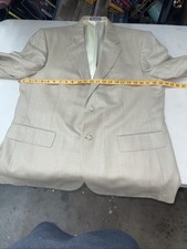 khaki Oscar De La Renta silk