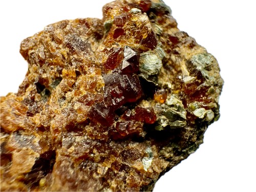 Cristalli granato grossularia - cristalli,