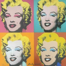 Andy Warhol  Litografia off set cm 60x60 Firma su lastra con certificato