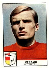 figurina Reli 1967 New #  ROMA FERRARI Centrocampista