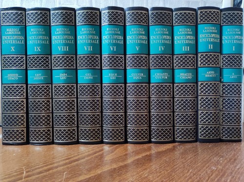 Enciclopedia universale - enciclopedia,