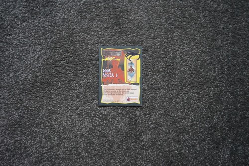 Iron maiden trading card - iron,