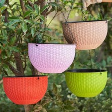 Vaso da appendere in plastica