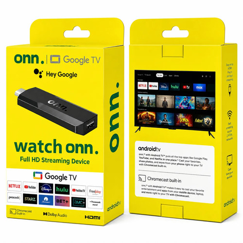 Onn google stick - stick, full