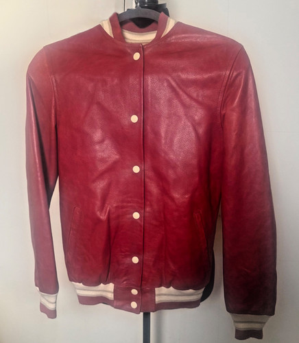 Bomber donna rosso vintage - , in
