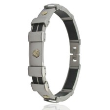 Bracciale a segmenti caucciu