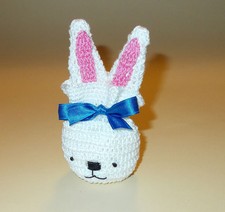 BOMBONIERA  CONIGLIO UNCINETTO