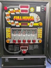 Merkur Full House Poker Vintage Cabinato bartop anni 80 made in Germany