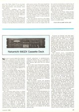 Nakamichi - 680ZX Cassette