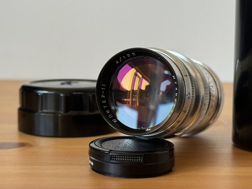 Obiettivo jupiter 135mm - obiettivo, f4