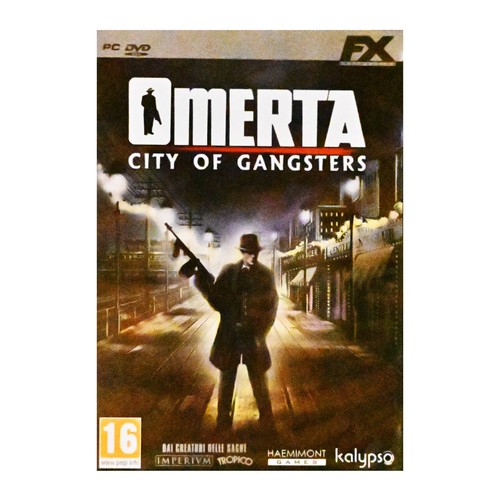 Dvd rom omerta city - pc,