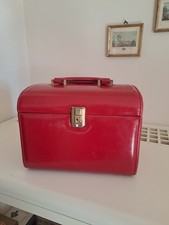 Beauty case necessaire valigetta da viaggio vintage anni '60