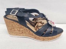 Sandali con zeppa 118 - con,