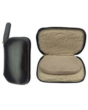 Portafoglio Parker Hale in pelle da pesca a mosca con maniche interne GRATIS UK P&P - NUOVO