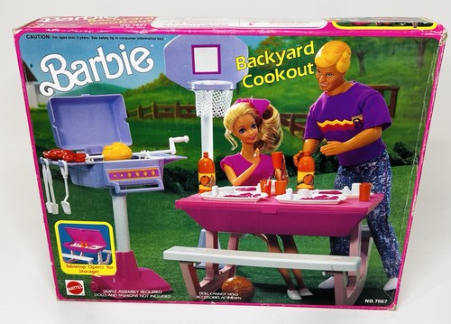 Mattel barbie 1993 backyard - 1993,