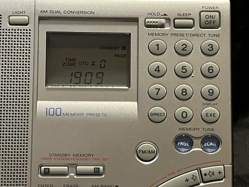 Sony icf sw7600gr world - sony,