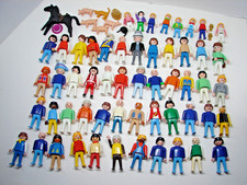 Lotto figurine Geobra Playmobil 61 pezzi anni 70 - 80 vintage