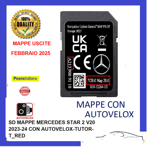 Mappe mercedes star v20 - sd, 2