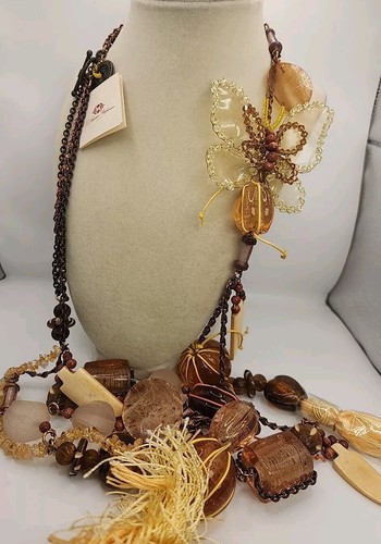 Collana farfalla artigian - collana,