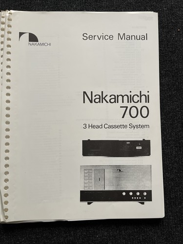 Nakamichi 700 cassette - 700,