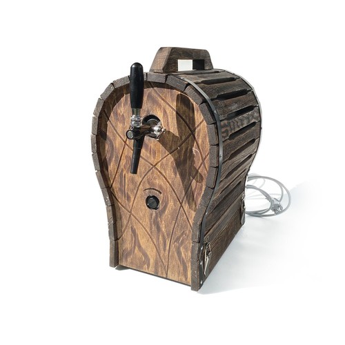 Botte legno per erogatore - legno,