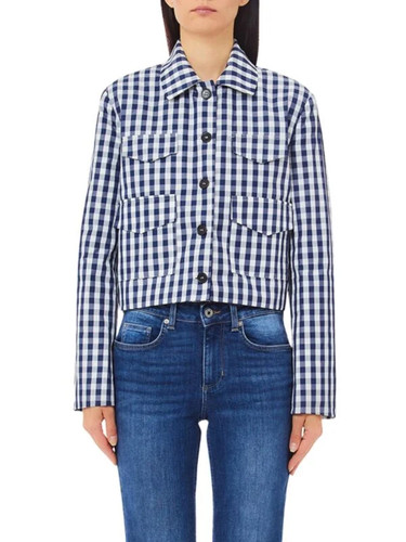Giubbotto donna blu - donna, bianco