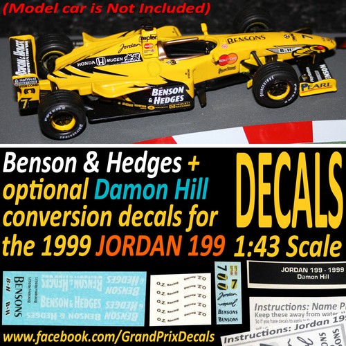 Jordan 199 benson hedges - f1,