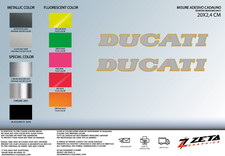 2 Adesivi Serbatoio Ducati SS