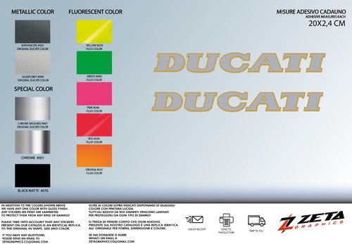 Adesivi serbatoio ducati ss - 2,