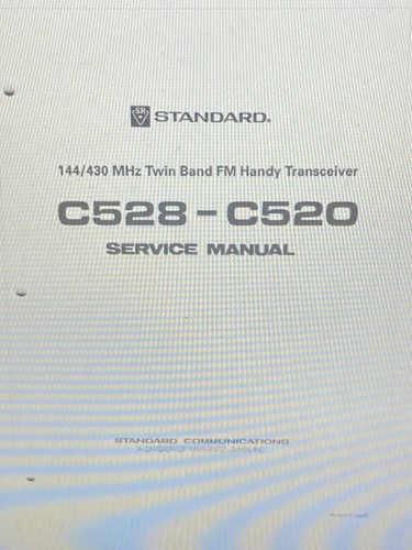 Standard c528 c520 service - standard,