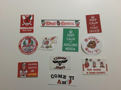 Bari adesivi ultras - bari,