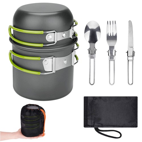 Set pentole campeggio in - campeggio,