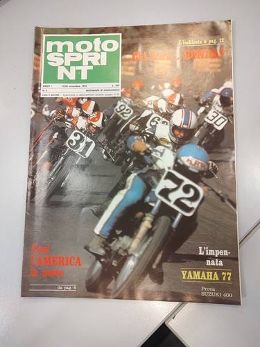 Motosprint anno 1976 - anno,