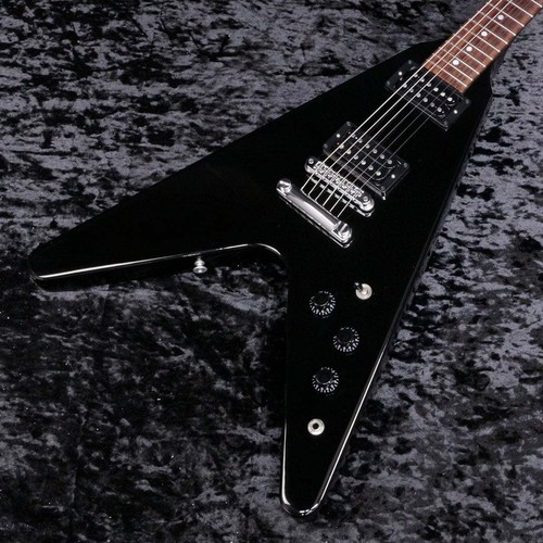 Gibson 80s flying ebony - v,