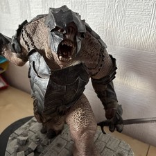 Statua Battle Troll Of Mordor Signore Degli Anelli LOTR Sideshow WETA rara