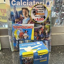 Calciatori Panini 2025-2026 Album(Topolino 3652)+Box 100 Bustine Figurine
