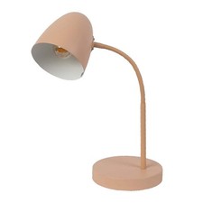 Lampada da Tavolo Scrivania Comodino Color Champagne Spot Mobile H 40 CM