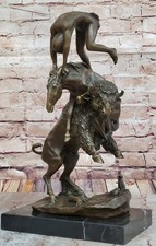 Scultura in bronzo massiccio