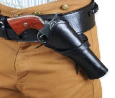 Fondina pistola cintura pelle